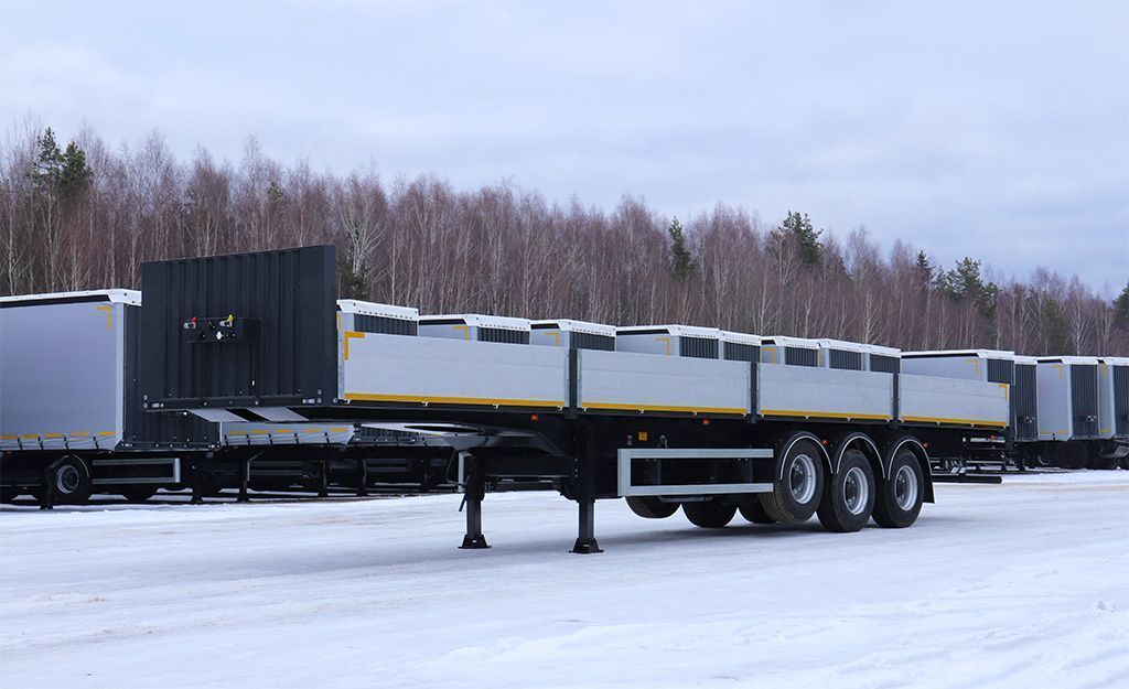 Бортовой полуприцеп с кониками Тонар B3-13/K | GoodTruck