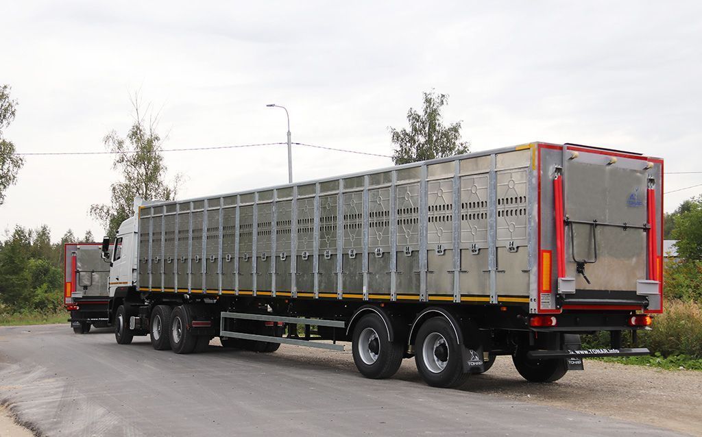 Полуприцеп для перевозки скота Тонар-98262 | GoodTruck