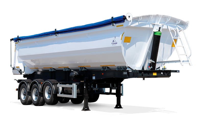 Полуприцеп с задней разгрузкой SL3-30 (30 куб.м) | GoodTruck