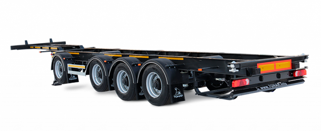 Полуприцеп-контейнеровоз Тонар К4-40 (вынесенная ось) ДОПОГ | GoodTruck