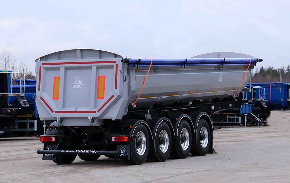 Полуприцеп с задней разгрузкой SL4-23/30A | GoodTruck