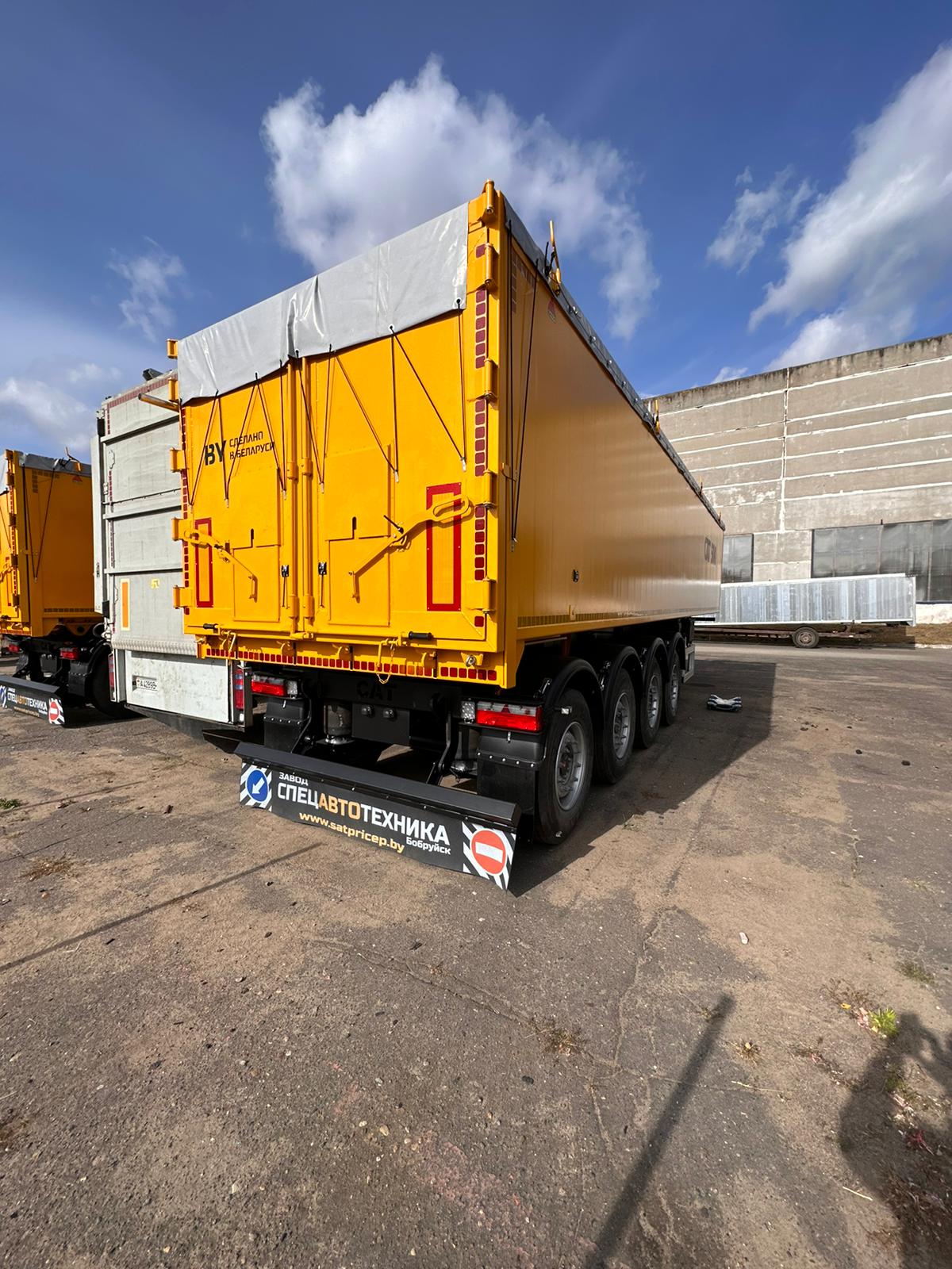 Алюминиевый полуприцеп зерновоз CAT500 49 434 | GoodTruck