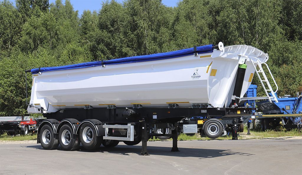 Полуприцеп с задней разгрузкой SL3-30 (30 куб.м) | GoodTruck