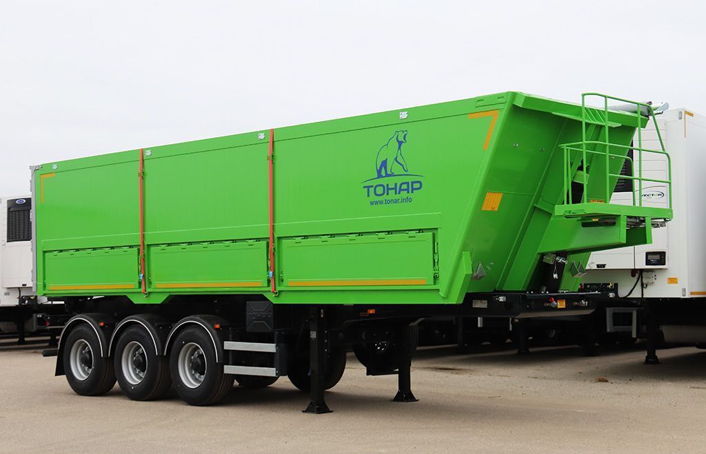 Полуприцеп-зерновоз Тонар-9594 с задней и боковой разгрузкой | GoodTruck