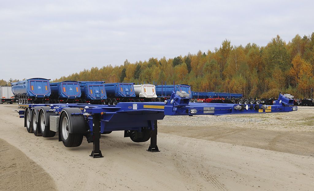 Полуприцеп-контейнеровоз К4-U | GoodTruck