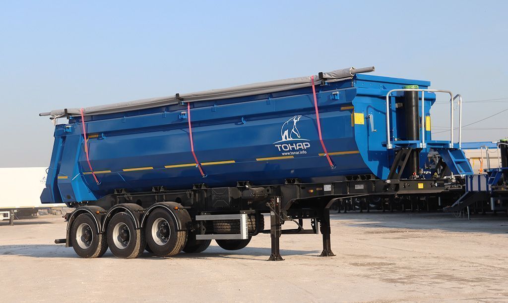 Самосвальный полуприцеп-зерновоз с надставными бортами Тонар-95892 | GoodTruck