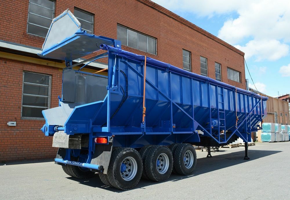 Полуприцеп-самосвал с донной разгрузкой Тонар-9591 | GoodTruck