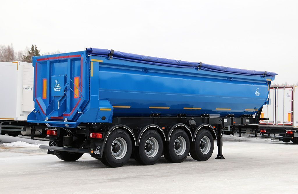 Облегчённый полуприцеп-зерновоз Тонар-9595 | GoodTruck