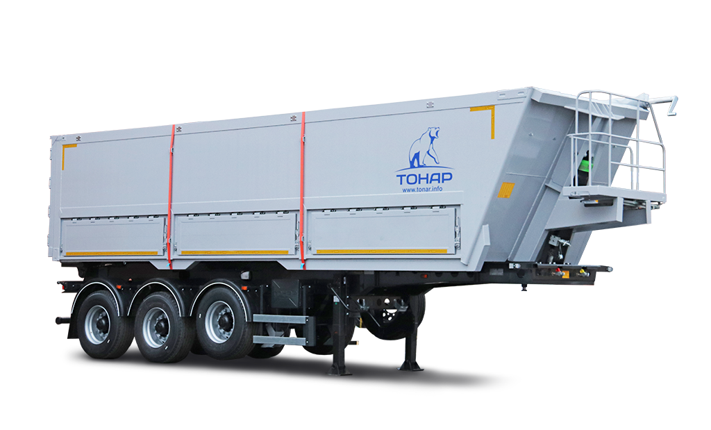 Полуприцеп-зерновоз Тонар-9594 с задней и боковой разгрузкой | GoodTruck