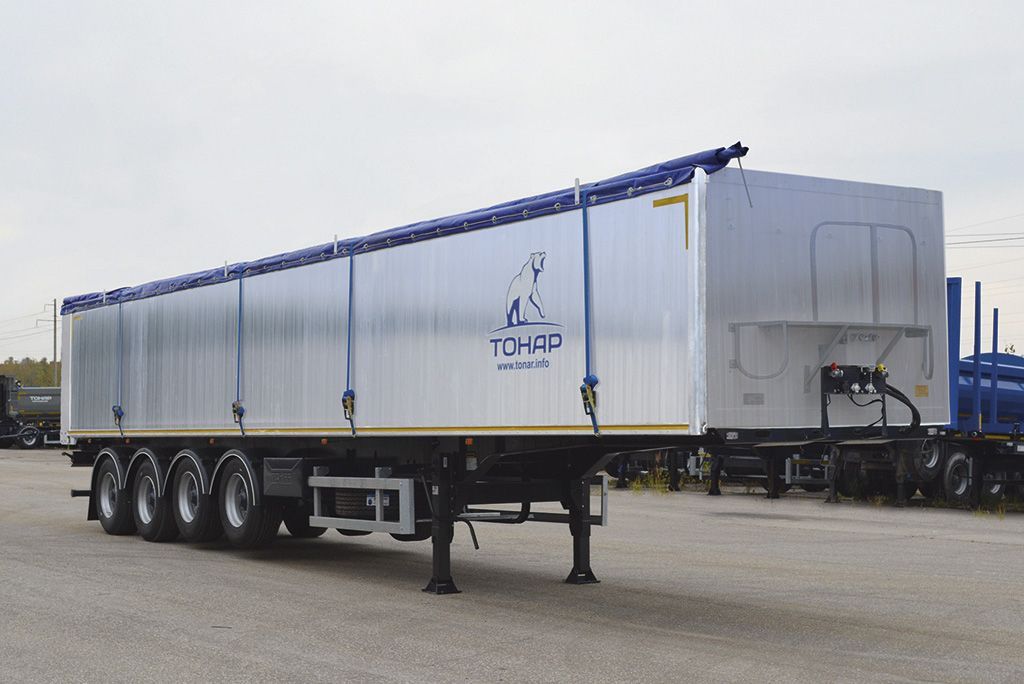 Полуприцеп со сдвижными полами Тонар-9586 | GoodTruck
