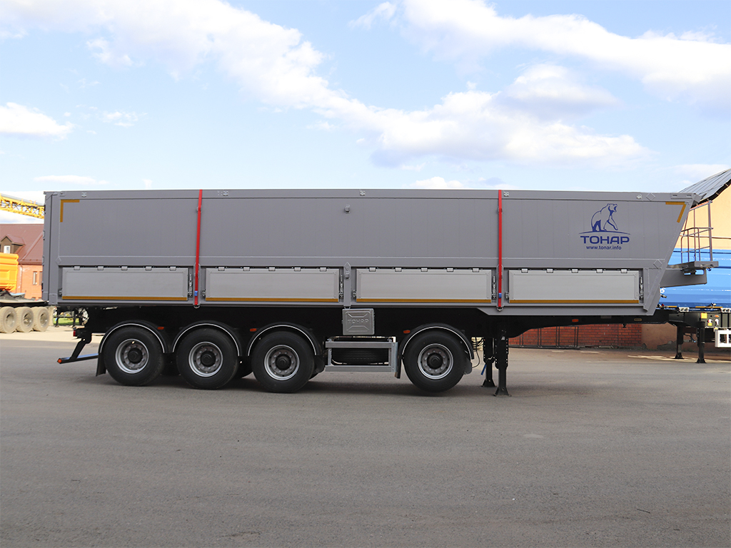 Полуприцеп зерновоз Тонар-9599 (c бок.люками) | GoodTruck